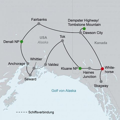 Best of Yukon & Alaska (ab/bis Whitehorse)