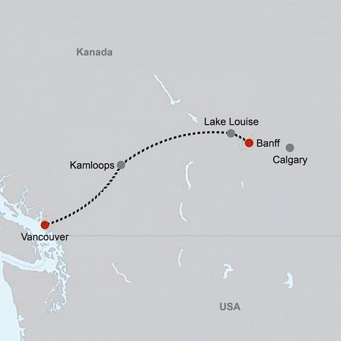 First Passage to the West - Rocky Mountaineer