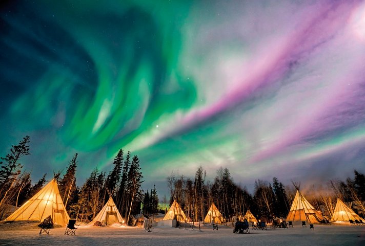 Aurora Village - Northern Lights