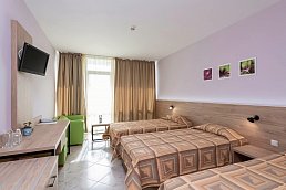 Wohnbeispiel Dreibettzimmer (Zimmercodierung TB1)