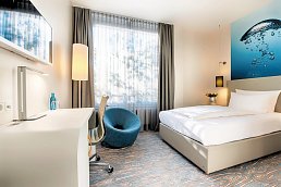 Wohnbeispiel Doppelzimmer Busisness Einzelbelegung (Zimmercodierungen DB2 & DE1)