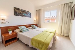 Wohnbeispiel Appartement 1 Schlafzimmer (Zimmercodierungen AB1 & ABG)