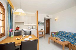 Wohnbeispiel Apt. 1 Schlafzimmer (Zimmercodierung AB1)