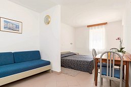 Wohnbeispiel Studio Balkon oder Terrasse (Zimmercodierung SB1)