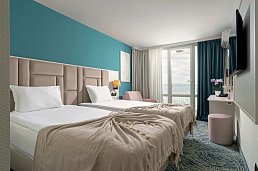 Wohnbeispiel Doppelzimmer Meerblick (Zimmercodierungen DBM & DCM)