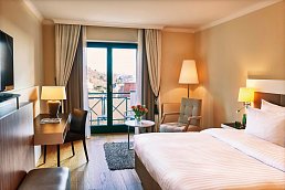 Wohnbeispiel Doppelzimmer Komfort mit Balkon oder Terrasse (Zimmercodierung DF2)