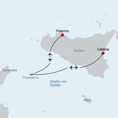 Entdeckungsreise Pantelleria (7 Nächte ab/bis Catania)