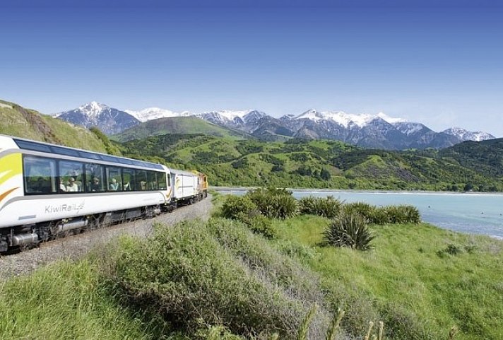 Erlebnis Neuseeland auf Schiene & Straße