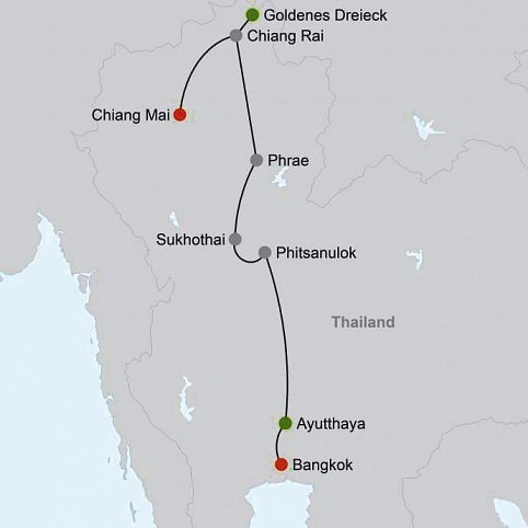 Nord-Thailand mit Goldenem Dreieck (Gruppenreise)