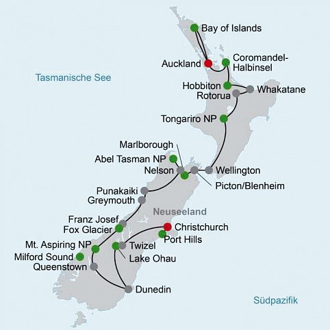 Neuseeland bewusst erleben