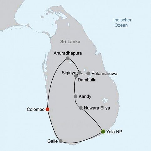 Sri Lanka entspannt genießen