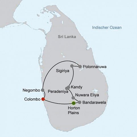 Sri Lankas kulturelle Höhepunkte und das Hochland (Gruppenreise)