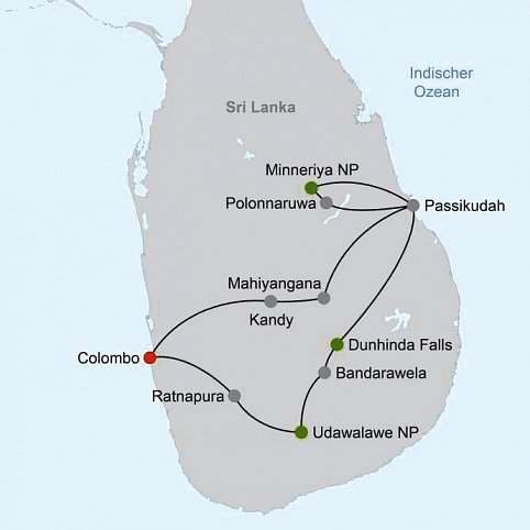 Sri Lanka Allround (Privatreise)