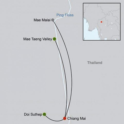 Nordthailand aktiv