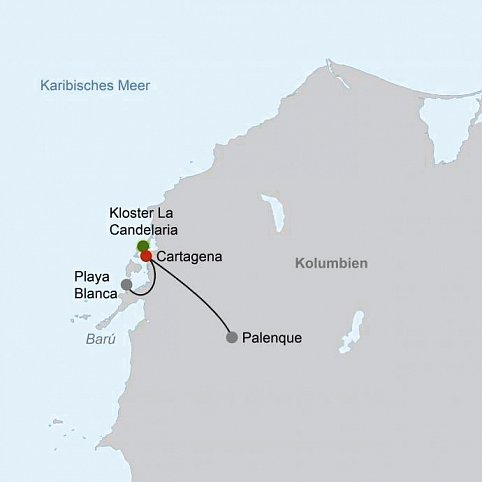 Cartagena: kolonial & kulinarisch