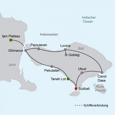 Faszination Bali & einzigartiges Ostjava (Privatreise)