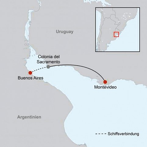 Colonia del Sacramento & Montevideo