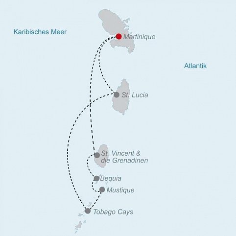 CHRONOS - Traumsegeln in die Tobago Cays