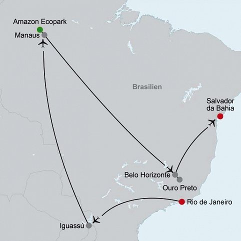 Samba, Goldrausch & Amazonas