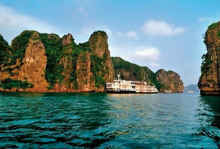 Halong-Kreuzfahrt an Bord der Emeraude