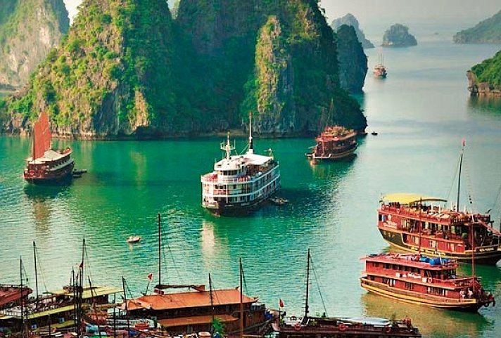 Halong-Kreuzfahrt an Bord der Emeraude