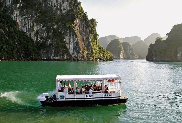 Halong-Kreuzfahrt an Bord der Emeraude