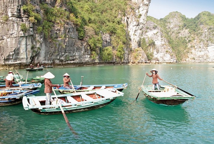 Halong-Kreuzfahrt an Bord der Emeraude