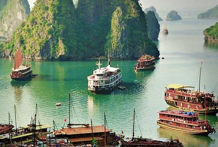 Halong-Kreuzfahrt an Bord der Emeraude