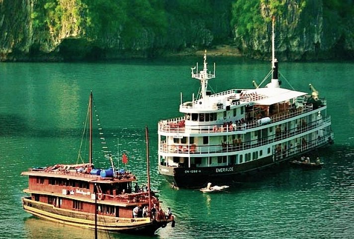 Halong-Kreuzfahrt an Bord der Emeraude