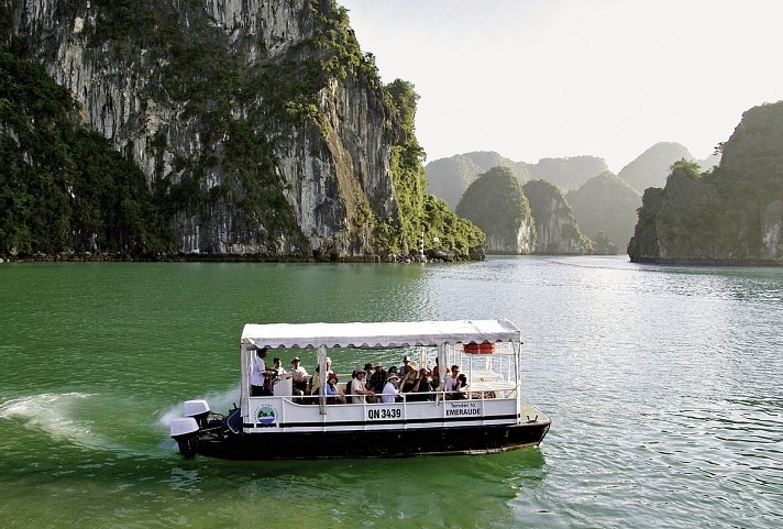 Halong-Kreuzfahrt an Bord der Emeraude