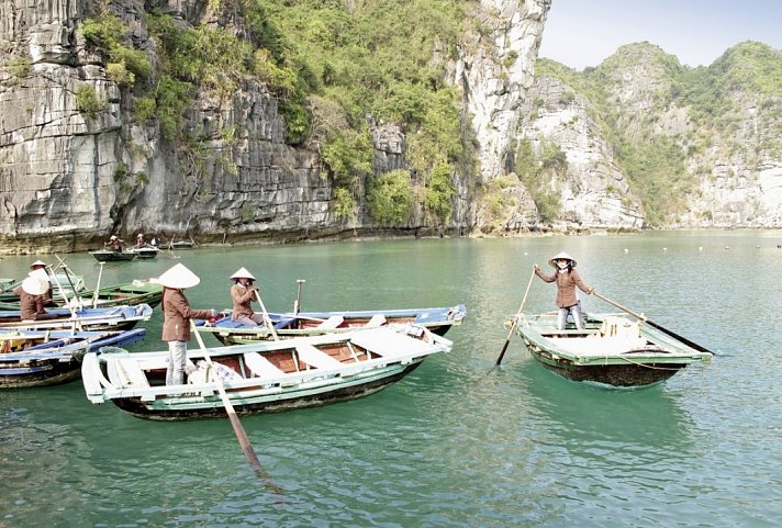 Halong-Kreuzfahrt an Bord der Emeraude