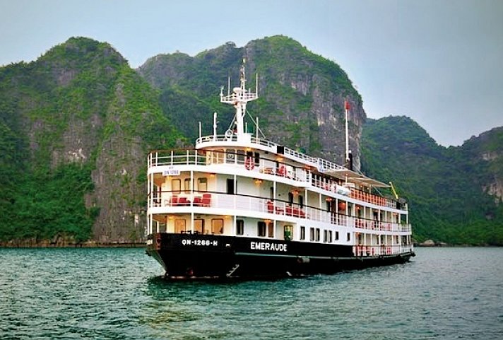 Halong-Kreuzfahrt an Bord der Emeraude