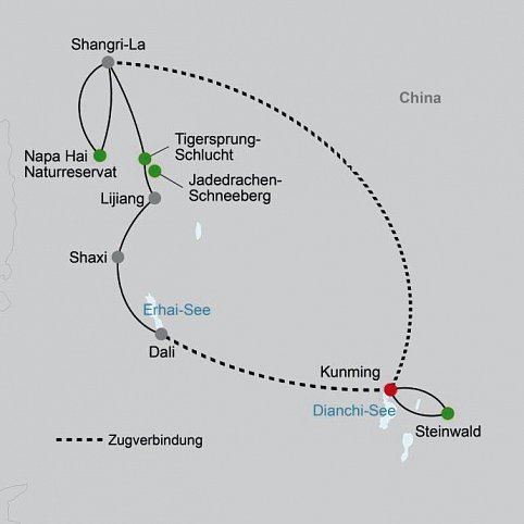 Yunnan und Shangri-La - Natur, Kultur & Altstadtflair