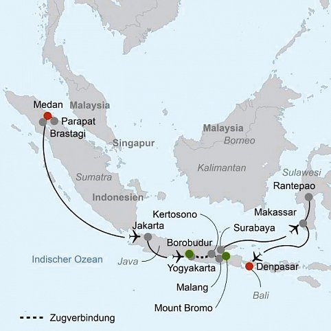 Schätze Indonesiens (Gruppenreise)