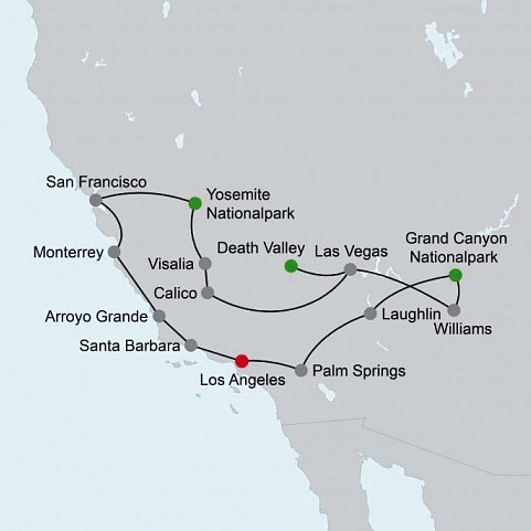Western Express (ab/bis Los Angeles)