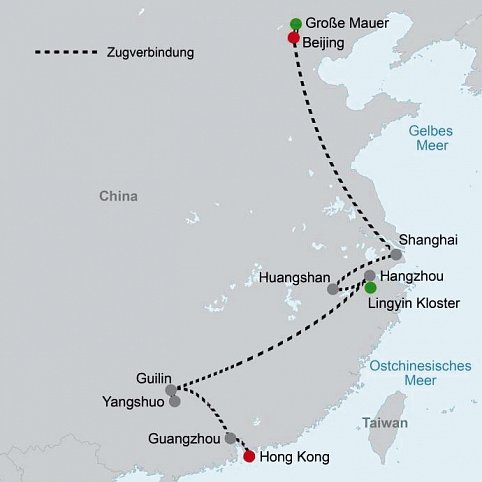 Die Vielfalt Chinas (Gruppenreise)