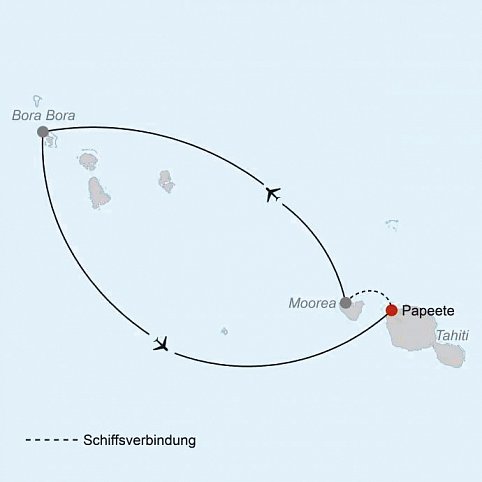 Tahiti & ihre Inseln zum Kennenlernen