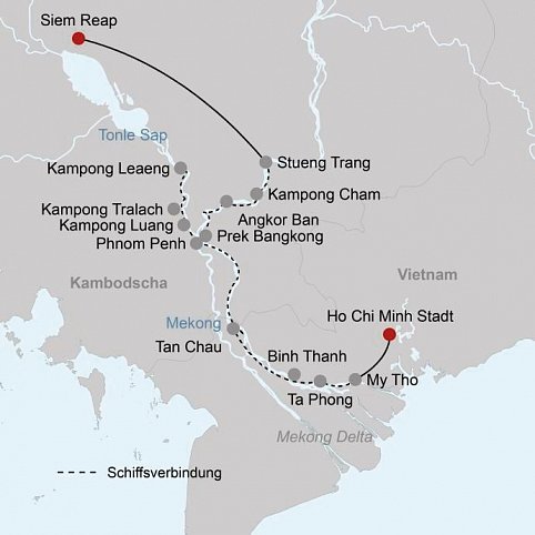 Heritage Line (The Jahan, Siem Reap - Ho Chi Minh Stadt)