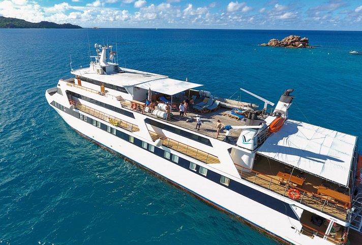 Yachtkreuzfahrt M.Y. Pegasos (ab Praslin/bis Mahé)