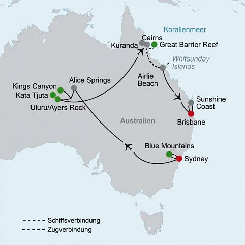 Sydney, Rock, Reef & Rail
