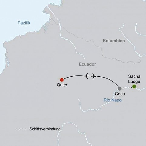 Abenteuer Amazonas - Sacha Lodge (4 Nächte)
