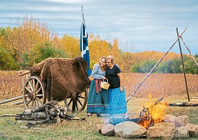 Begegnung mit dem Volk der Métis Smoky Lake