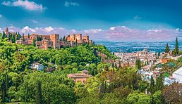 Blick auf die Alhambra