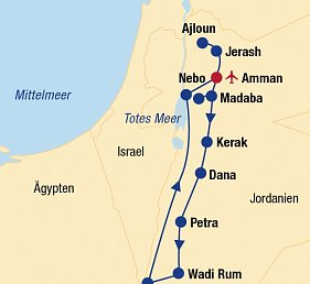 Jordanien - Abenteuer und Kultur