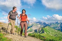 Wanderung in den Bergen
