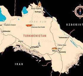 Rundreise Turkmenistan – Das vergessene Land