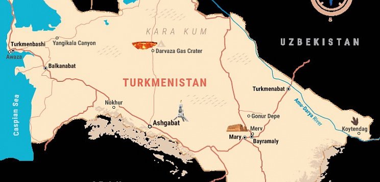 Rundreise Turkmenistan – Das vergessene Land