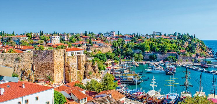 Türkische Riviera - Kultur & Baden