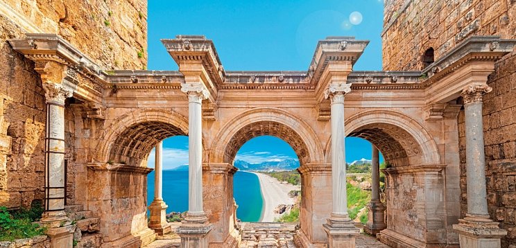 Türkische Riviera - Kultur & Baden