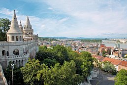 Ungarn - Budapest, Fischerbastei Ausblick